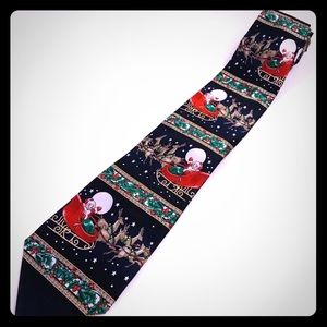 Novelty Santa Claus Christmas Holiday Men's Tie